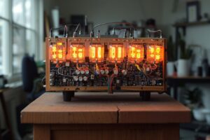 L’horloge de Nixie : quand la science rencontre l’esthétique