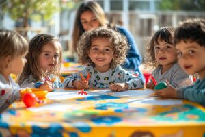 Toile cirée dans les écoles et les crèches : pourquoi c’est un choix judicieux
